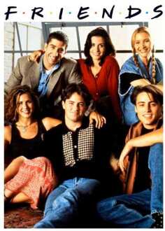 Friends Vintage Character Shot trui - Wit - S