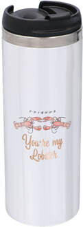 Friends You're My Lobster Duo Stainless Steel Thermo Travel Mug - Metallic Finish