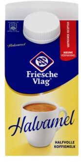 Friesche Vlag Friese Vlag koffiemelk halvamel (455ml)