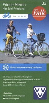 Friese Meren - Falkplan Fietskaart