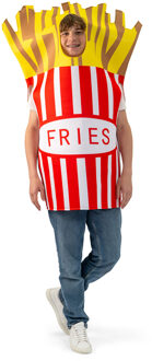 Friet Kostuum Volwassenen Multikleur - Print