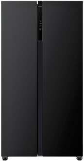 Frilec BONNSBS-680-040CB Amerikaanse koelkast Zwart