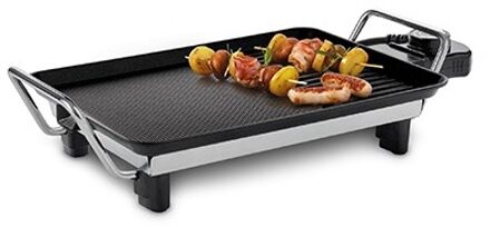 Fritel GT 1075 Grill & Teppanyaki Contact grill Zwart