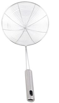 Frituren Filter Lange Steel Rvs Filter Vergiet Frieten Vergiet Keuken Gebakken Netto Zeef Lepel Voedingsmiddelen Zifter 14A