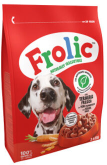 Frolic met rund hondenvoer 3 x 2,6 kg