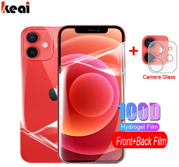Front & Back Camera Tempered Glass For iPhone 12 Pro MAX mini Screen Protector Film For iPhone 11 Pro XS Max X 7 8 Plus Hydrogel