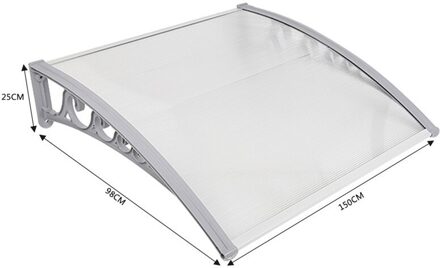 Front Back Deur Venster Luifel Patio Cover Luifel Deur Venster Luifel Tuinhuisjes Outdoor Deur Luifel Luifel Tent Tuin Hwc 100x150cm