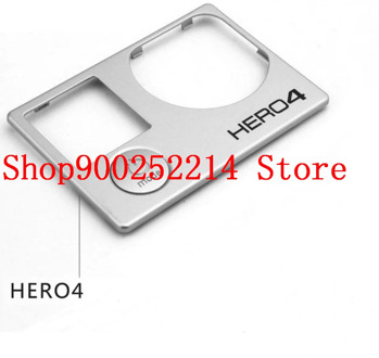 Front Board for Gopro Hero 4 Front Panel Hero4 Cover Faceplate with Mode Button Repair Parts Replacement Accessories
