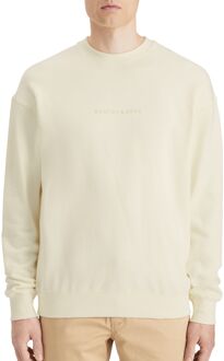 Front Chest Logo Sweater Heren off white - XXL