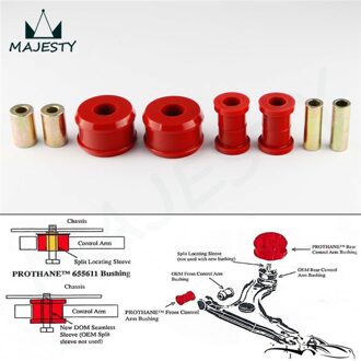 Front Draagarm Bus Kit Vw Kever Golf Jetta 85-06-Prothane 22-202