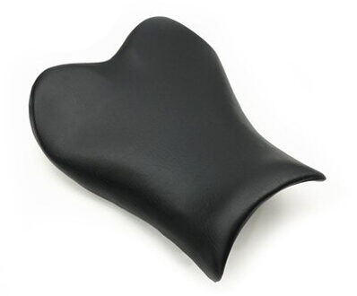 Front Seat Cover Kussen Leer Motorfiets Rider Driver Seat Voor Suzuki Gsxr 1000 K9 voorkant-zwart