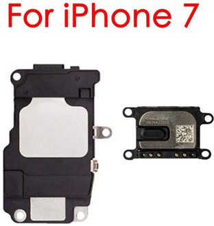 Front Top Oortelefoon Oor Stuk En Bodem Luidspreker Zoemer Ringer Vervanging Voor Iphone 6 6Plus 6S 6splus 7 7Plus 8G 8 Plus For iPhone 7