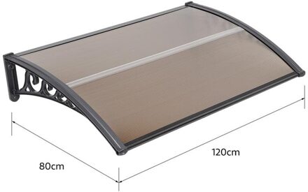 Front Veranda Luifel Luifel Patio Cover Waterdichte Deur Venster Zon-Onderdak Zonnescherm Tuin Terras Luifel Luifel Hwc 02