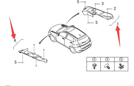Front Vleugel Blad Plaat Decoratieve Plaat L/R Voor Grote Muur Haval H2 Oem: 8403511XSZ08A 8403521XSZ08A rechtsaf