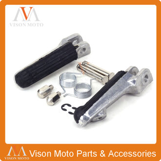 Front voetsteunen rust footrest pedalen voor honda cbr250 cbr 250 MC19 MC22 NSR50 NSR75 NSR80 NSR250 CBR400 CBR 400 NC23 NC29