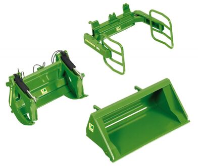 Frontloader Tooling Set A John Deere green