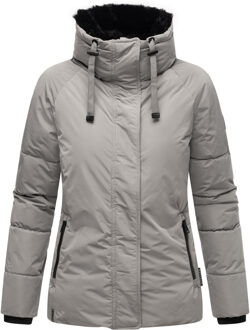 Frostii Winterjas voor dames - Licht en gezellig Grijs - XL
