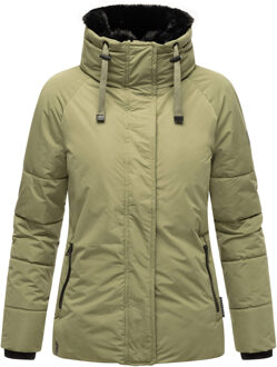 Frostii Winterjas voor dames - Licht en gezellig Groen