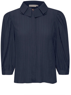 Frostykb blouse 10103415 Karen by Simonsen , Blue , Dames - S,Xs,2Xl/3Xl,2Xs