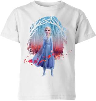 Frozen 2 Find The Way Colour kinder t-shirt - Wit - 146/152 (11-12 jaar) - XL