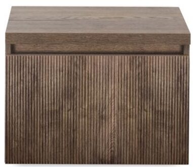 Frozen 3D Badmeubelset 60 cm - Greeplijst in Kleur - Inclusief Wastafelbovenblad Charleston