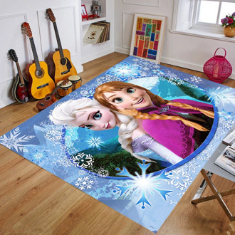 Frozen Baby Playmat Kids Rug 0.5cm Thick Foldable Crawling Mat Baby Carpet Rug Cute Developing Mat Children Game Playmat