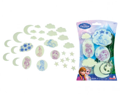 FROZEN - GID SET 30PCS/DIFF.SHAPES(BL)