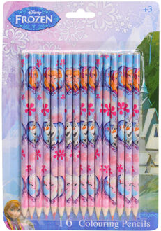 Frozen Kleurpotloden 16-delig
