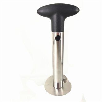 Fruit Ananas Peeler Slicer Cutter Roestvrij Staal Keuken Gereedschap Diy (Zwart) Y5JC