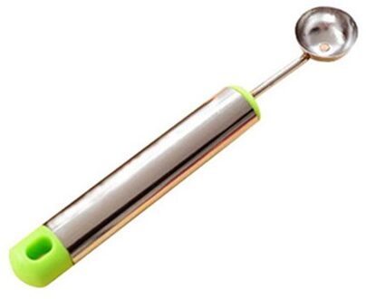 Fruit Bal Vleesmes Watermeloen Scoop Meloen Graver Fruit Bal voor Salade decoratie Ijs Lepel keuken accessoires licht groen