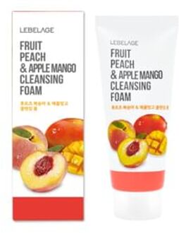Fruit Cleansing Foam - 3 Types Peach & Apple Mango