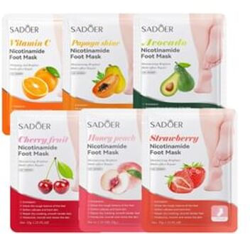 Fruit Extract Niacinamide Foot Mask - 6 Types Papaya (35g / pair)
