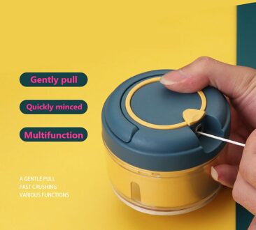 Fruit Groente Slicer Knoflook Persen Chopper Ui Cutter Keuken Gadgets Accessoires Gereedschap Knoflook Crusher Groente Cutter A1 450ML