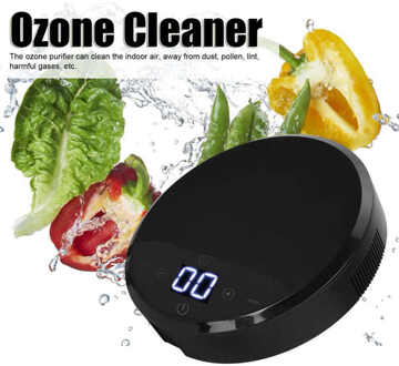 Fruit Groente Wasmachine Multifunctionele Ozon Cleaner Digitale Groente Fruit Wasmachine Reinigingsmachine 90-240V