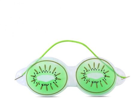 Fruit Ijs Kompres Oogmasker Verlichten Vermoeidheid Verwijderen Zwarte Ogen Zakken Cosmetische Ijs Kompres Oogmasker Gel Slaap Oogbescherming TSLM1 kiwi