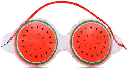 Fruit Ijs Kompres Oogmasker Verlichten Vermoeidheid Verwijderen Zwarte Ogen Zakken Cosmetische Ijs Kompres Oogmasker Gel Slaap Oogbescherming watermeloen