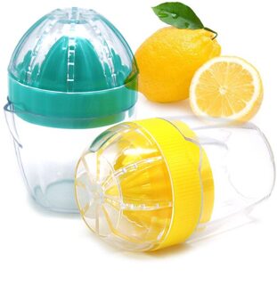 Fruit Juicer Sap Cup Huishouden Keuken Handmatige Juicer Makkelijk Te Knijpen Citroen Handleiding Sap Klein En Handig geel