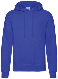 Fruit of the Loom capuchon sweater kobaltblauw voor volwassenen - Classic Hooded Sweat - Hoodie - Heren kleding 2XL (EU 56)