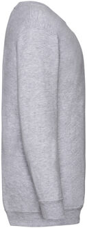 Fruit of the Loom Childrens Unisex Set In Sleeve Sweatshirt (Heather Grijs)