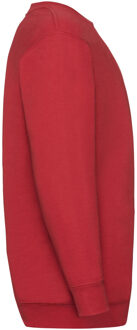 Fruit of the Loom Childrens Unisex Set In Sleeve Sweatshirt (Rood) - 7-8J / 122-128cm