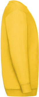 Fruit of the Loom Childrens Unisex Set In Sleeve Sweatshirt (Zonnebloem) Geel - 7-8J / 122-128cm
