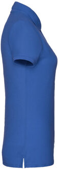 Fruit of the Loom Dames 65/35 poloshirt - maat XL Blauw