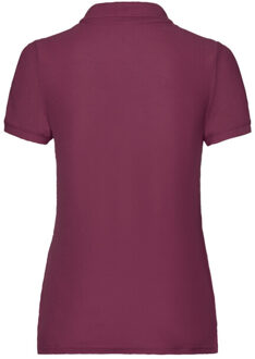 Fruit of the Loom Dames 65/35 poloshirt - maat XXL Rood
