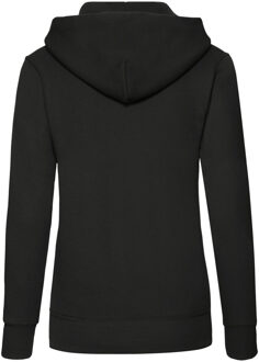 Fruit of the Loom Dames/Dames Classic 80/20 Lady Fit Hoodie (Zwart) - 2XL
