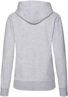 Fruit of the Loom Dames/Dames Classic Hooded Lady Fit Sweatshirt (Heide Grijs) - maat L