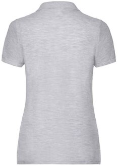 Fruit of the Loom Dames/dames Dame Fit Piqué Polo Shirt (Heide Grijs) - maat S