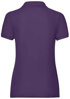 Fruit of the Loom Dames/dames Dame Fit Piqué Polo Shirt (Paars) - maat L