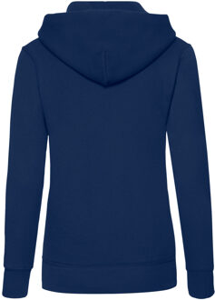 Fruit of the Loom Dames/Dames Heather Classic Hoodie (Marine) - maat EU 44 / UK 16 Navy