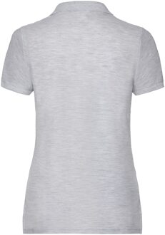 Fruit of the Loom Dames/Dames Lady Fit 65/35 Poloshirt (Heide Grijs) - S