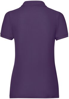 Fruit of the Loom Dames/Dames Lady Fit 65/35 Poloshirt (Paars) - maat 2XL